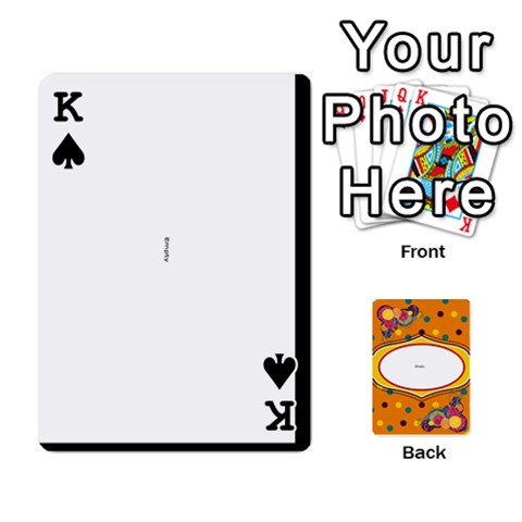 King Bio Playing Cards 54 Final By Pat Kirby Front - SpadeK
