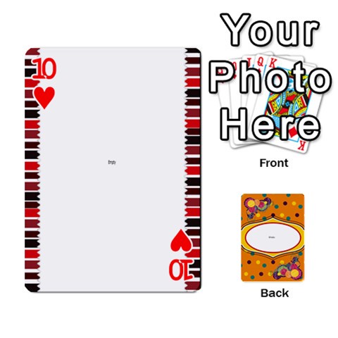Bio Playing Cards 54 Final By Pat Kirby Front - Heart10