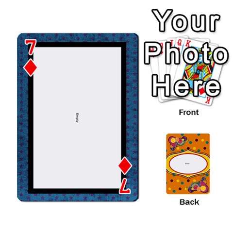 Bio Playing Cards 54 Final By Pat Kirby Front - Diamond7
