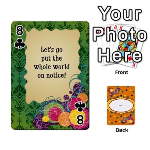 Bio Playing Cards 54 Final By Pat Kirby Front - Club8