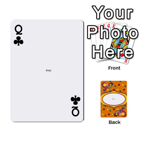 Queen Bio Playing Cards 54 Final By Pat Kirby Front - ClubQ