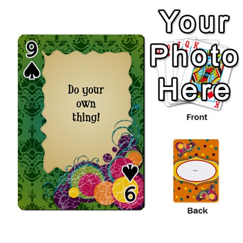 Bio Playing Cards 54 Final By Pat Kirby Front - Spade9