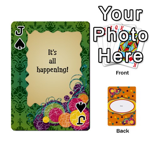 Jack Bio Playing Cards 54 Final By Pat Kirby Front - SpadeJ
