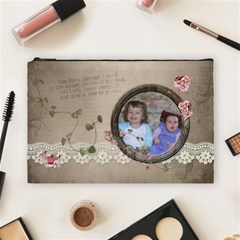 French Garden Vol1 - Cosmetic Bag (Lg) - Cosmetic Bag (Large) French Garden Vol1 - Cosmetic Bag (Lg) - Cosmetic Bag (Large)