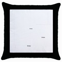 lover - Throw Pillow Case (Black)