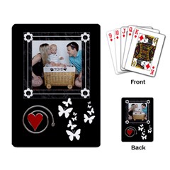 Black and White Playing Cards - Playing Cards Single Design (Rectangle) Black and White Playing Cards - Playing Cards Single Design (Rectangle)