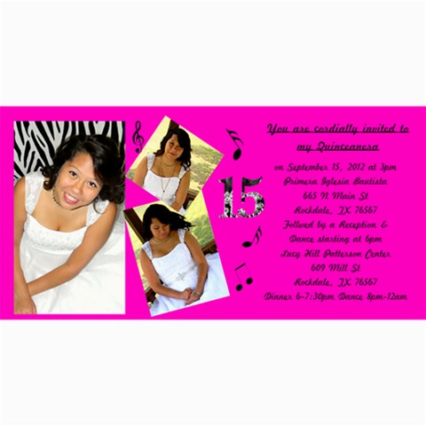 Alexis Garcia By Martha 8 x4  Photo Card - 2
