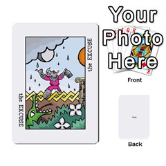 The Decktet - Red Back - Playing Cards 54 Designs (Rectangle)