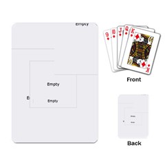 simple life - Playing Cards Single Design (Rectangle) simple life - Playing Cards Single Design (Rectangle)