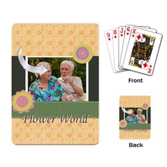 flower - Playing Cards Single Design (Rectangle) flower - Playing Cards Single Design (Rectangle)