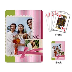 wedding - Playing Cards Single Design (Rectangle) wedding - Playing Cards Single Design (Rectangle)
