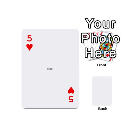 Card Template By K Kaze Front - Heart5