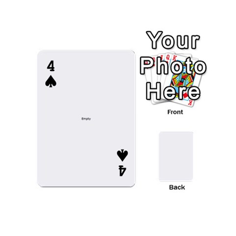 Card Template By K Kaze Front - Spade4