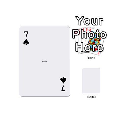 Card Template By K Kaze Front - Spade7