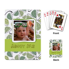 about us - Playing Cards Single Design (Rectangle) about us - Playing Cards Single Design (Rectangle)