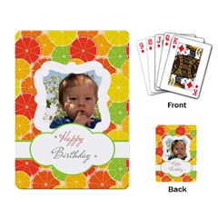 happy birthday - Playing Cards Single Design (Rectangle) happy birthday - Playing Cards Single Design (Rectangle)