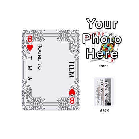 London Below Item Cards By Peter Cobcroft Front - Heart8