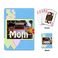 mom - Playing Cards Single Design (Rectangle) mom - Playing Cards Single Design (Rectangle)