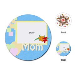 mom - Playing Cards Single Design (Round)