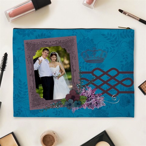 Royal/queen Cosmetic Bag (xl) By Mikki Back