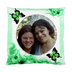 Green Floral Corner Pillow tw2o sides (5 styles) - Standard Cushion Case (Two Sides)