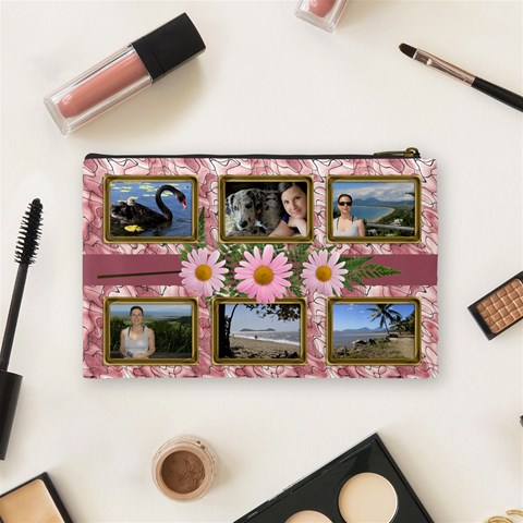 Shades Of Red Cosmetic Bag (medium) By Deborah Back