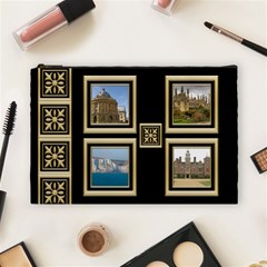 My Black and Gold Cosmetic Bag (Large)