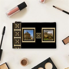 My Black And Gold Cosmetic Bag (small)