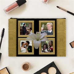 Our Wedding Anniversary Cosmetic Bag (Large)