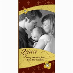 Rejoice/christmas-4x8 Photo Cards