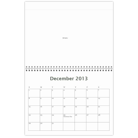Calendar By Bryce Campbell Dec 2013