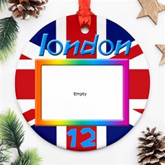 London 12 round Ornament - Ornament (Round)