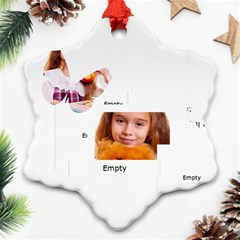 friends - Snowflake Ornament (Two Sides) friends - Snowflake Ornament (Two Sides)