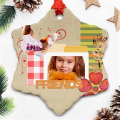 friends - Ornament (Snowflake) friends - Ornament (Snowflake)