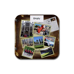Great Britain Coaster - Rubber Coaster (Square) Great Britain Coaster - Rubber Coaster (Square)
