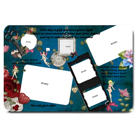 Bon Jovi And Nickelback By Julie 30 x20  Door Mat