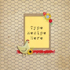 Recipe Scrapbook Page 2 - ScrapBook Page 12 x 12 Recipe Scrapbook Page 2 - ScrapBook Page 12 x 12
