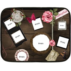 rug - 35 x27  Two Sides Fleece Blanket (Mini)