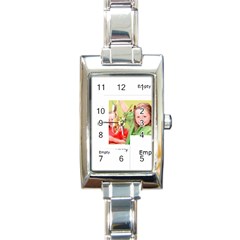 kids - Rectangle Italian Charm Watch