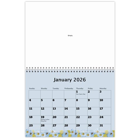 Pretty As A Picture Wall Calendar 11x8 5 By Deborah Jan 2026