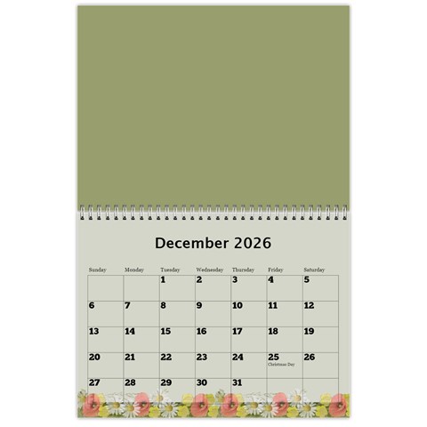 Pretty As A Picture Wall Calendar 11x8 5 By Deborah Dec 2026