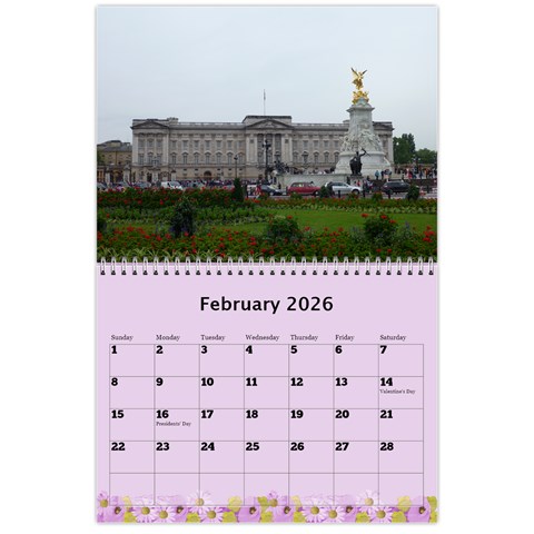 Pretty As A Picture Wall Calendar 11x8 5 By Deborah Feb 2026