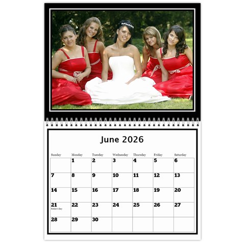 My Perfect Wall Calendar 11x8 5 2026 By Deborah Jun 2026
