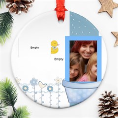baby - Round Ornament (Two Sides) baby - Round Ornament (Two Sides)