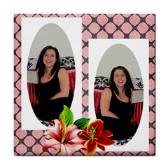 Shades of Red Tile Coaster
