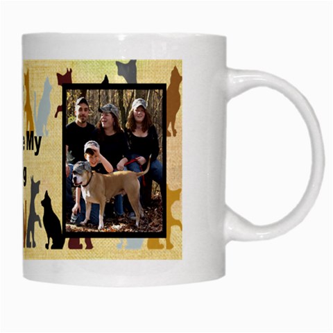 Love My Dog Mug By Suzie Right