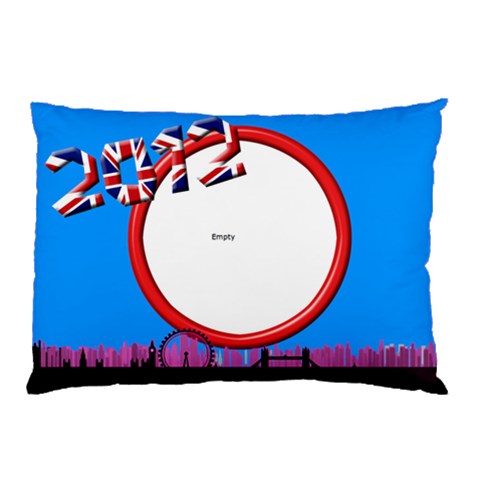 My London 2012 Pillow Case By Deborah 26.62 x18.9  Pillow Case
