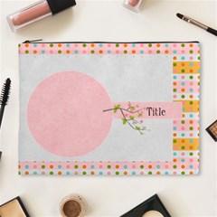 Summer Cooler Pink Cometic Bag - Cosmetic Bag (XL)