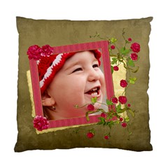 Shabby Rose - Cushion Case (Two Sides) - Standard Cushion Case (Two Sides) Shabby Rose - Cushion Case (Two Sides) - Standard Cushion Case (Two Sides)