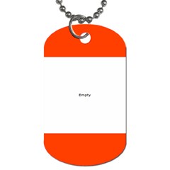 Glasses Dog Tag - Dog Tag (One Side)
